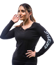 Load image into Gallery viewer, Women&#39;s Long Sleeve V Neck
